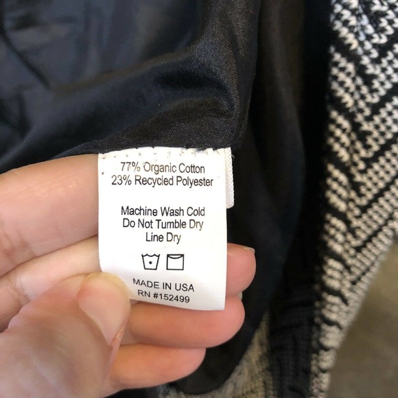 Amour Vert Jacqueline Herringbone Jacket Coat - Picture 5 of 8